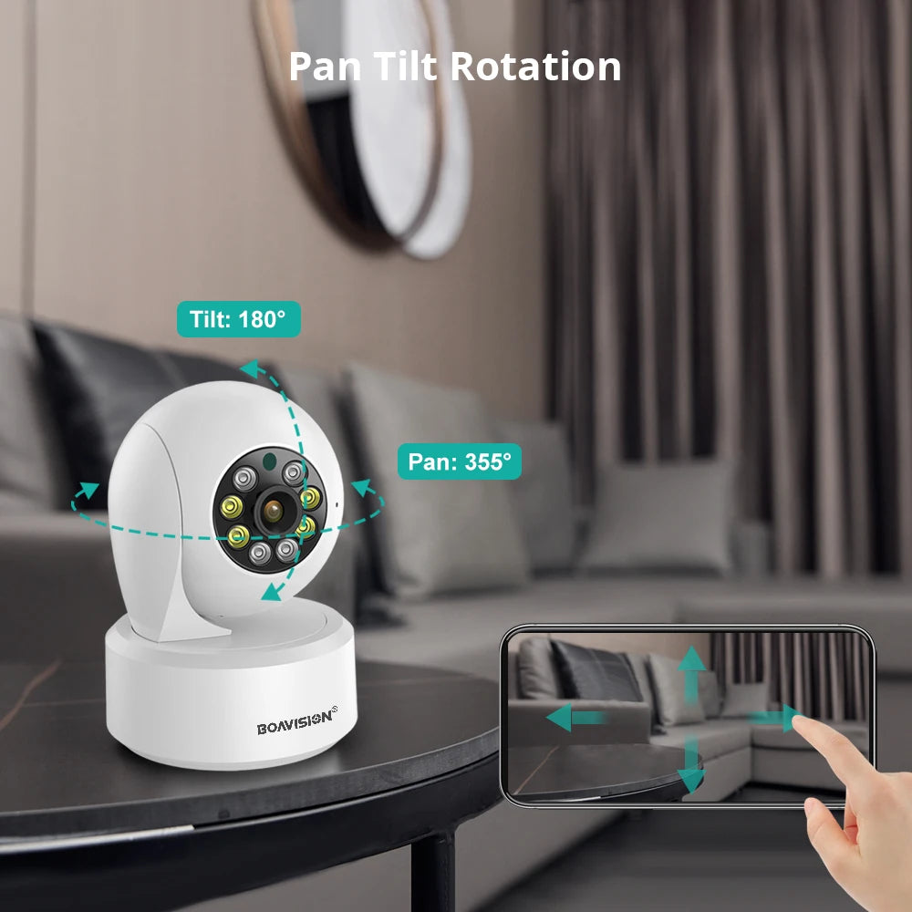 BOAVISION Smart Cam 4MP WiFi – AI Auto Tracking