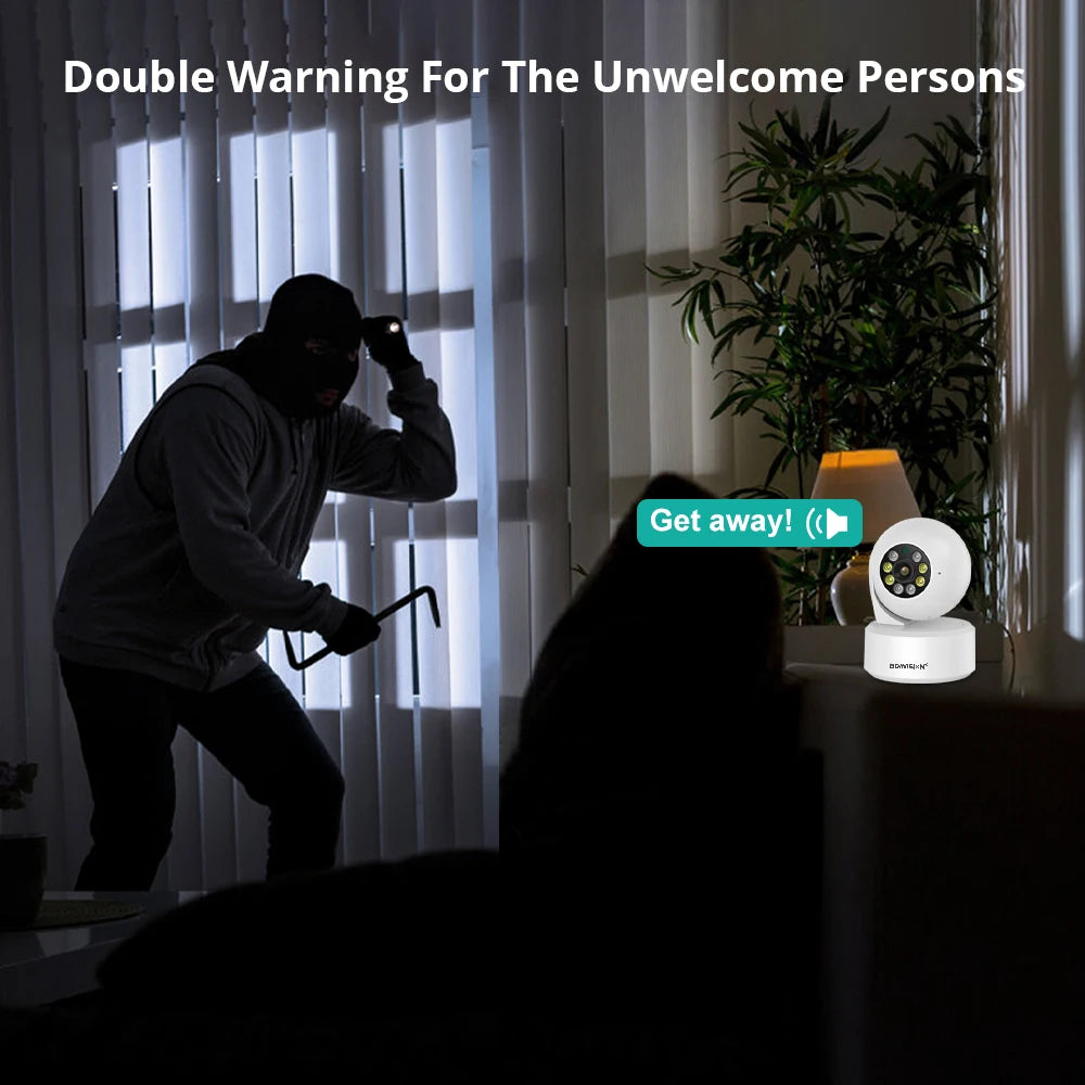 BOAVISION Smart Cam 4MP WiFi – AI Auto Tracking