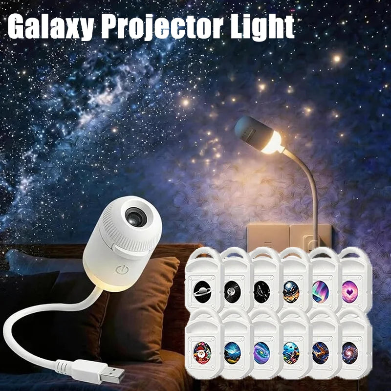 Galaxy Star Projector - Turn Your Room Into a Galaxy