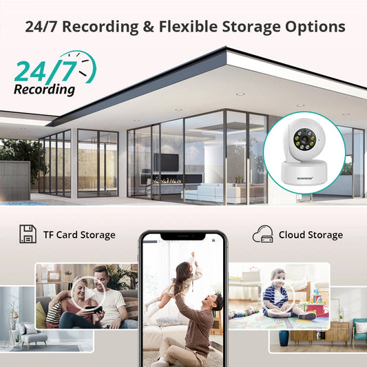 BOAVISION Smart Cam 4MP WiFi – AI Auto Tracking