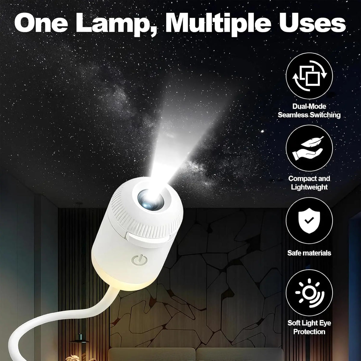 Galaxy Star Projector - Turn Your Room Into a Galaxy