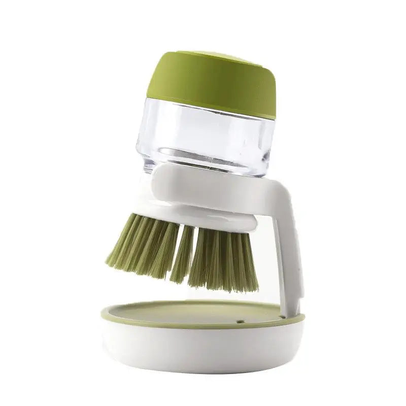 Soap-Dispensing Dish Brush – Scrub & Clean in Seconds