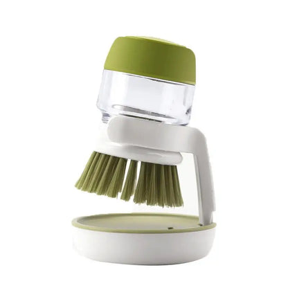 Soap-Dispensing Dish Brush – Scrub & Clean in Seconds